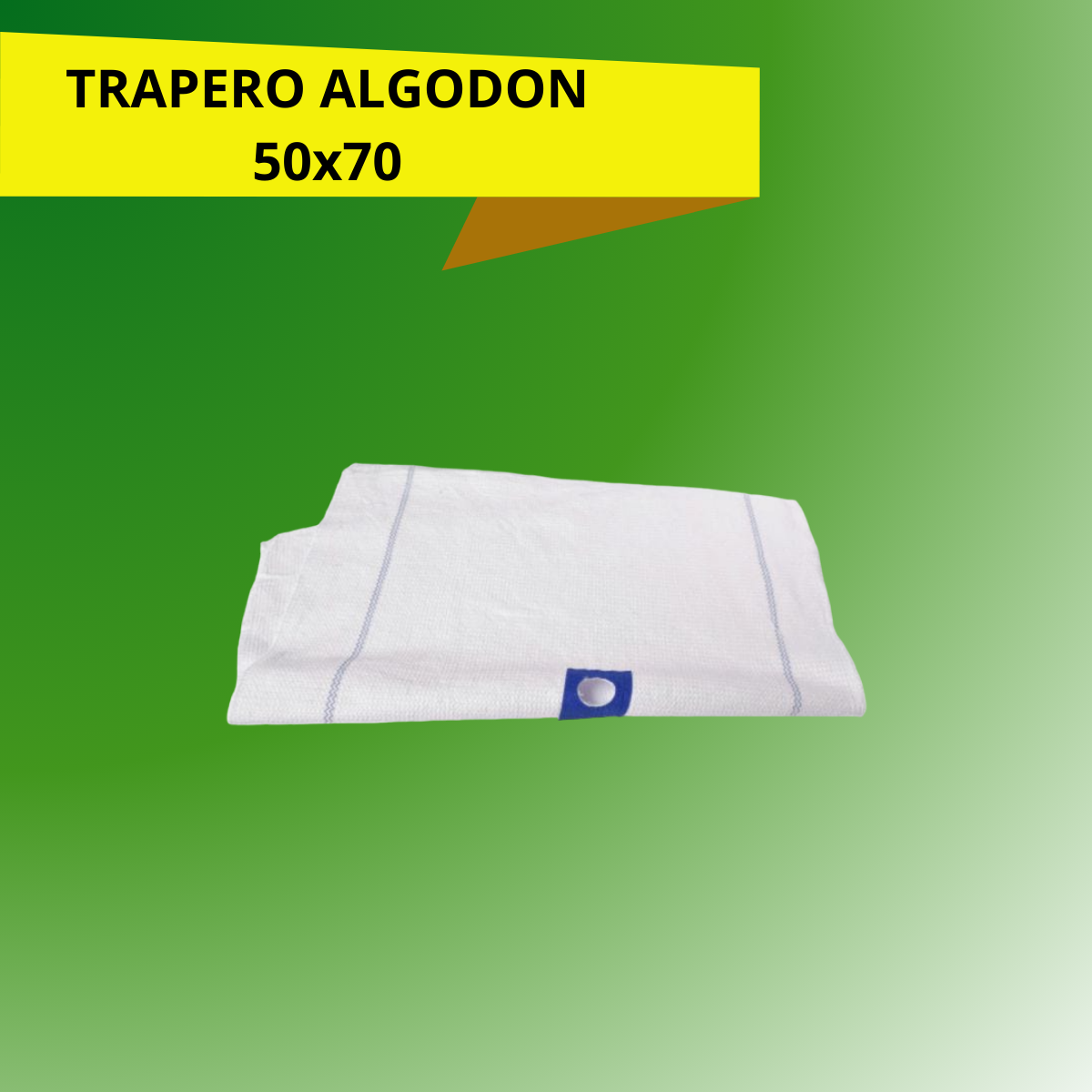 TRAPERO DE ALGODON - 50x70