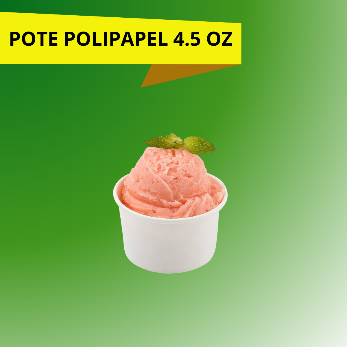 POTE POLIPAPEL BLANCO 4.5 OZ