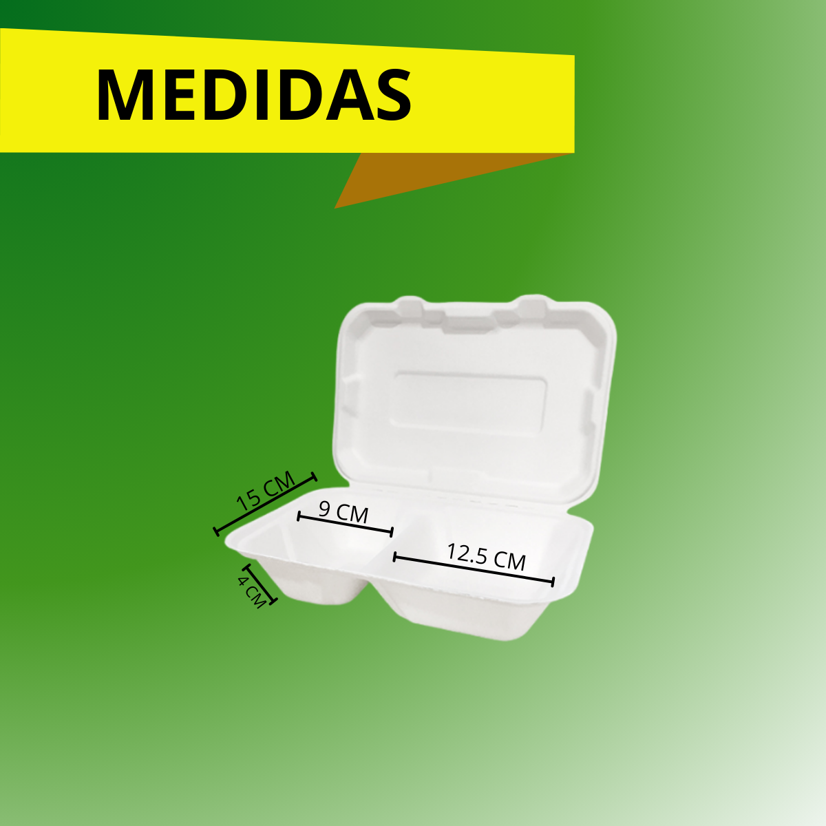 ENVASE BIO PORTA COLACION C/DIVISION - Image 2